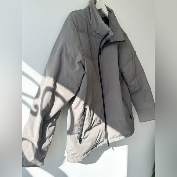 New F.O.G by London Fog Down Filled Jacket - Grey - Size Large - Picture 3 of 9